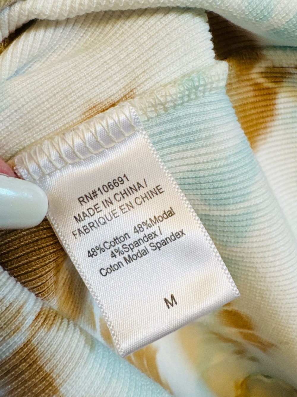 YFB Young Fabulous Broke Ribbed Tie Dye Maxi Dress M Shibori Boho Revolve EUC - Picture 5 of 9